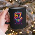 67 Meme Trendy Baseball Number 67 Player Six Seven Graphic Print Coffee Mug