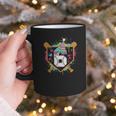6th Birthday Baseball Drip Number 6 Year Old Birthday Boy Graphic Print Coffee Mug