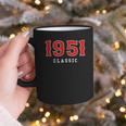 75 Year Old 1951 Classic Baseball Fan 75th Birthday Graphic Print Coffee Mug 75 Year Old 1951 Classic Baseball Fan 75th Birthday Graphic Print Coffee Mug