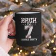 7th Birthday Baseball Bruh I'm 7 Double Digits 7 Years Old Graphic Print Coffee Mug