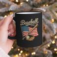 American Flag Baseball Player Bat Fan Catcher Pitcher USA Graphic Print Coffee Mug American Flag Baseball Player Bat Fan Catcher Pitcher USA Graphic Print Coffee Mug