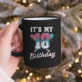 Baseball 10 Year Old Ice Cream Drip 10th Birthday Boys Graphic Print Coffee Mug