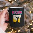 Baseball 6 7 Ice Cream Drip Number 67 Six Seven Meme Graphic Print Coffee Mug