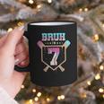Baseball 7 Year Old Ice Cream Drip 7th Birthday Boys Player Graphic Print Coffee Mug Baseball 7 Year Old Ice Cream Drip 7th Birthday Boys Player Graphic Print Coffee Mug