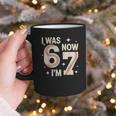 Baseball 7th Birthday 6 7 Years Old I Was 6 Now I'm 7 Graphic Print Coffee Mug Baseball 7th Birthday 6 7 Years Old I Was 6 Now I'm 7 Graphic Print Coffee Mug