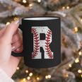 Baseball Alphabet Monogram Initial Letter R Graphic Print Coffee Mug Baseball Alphabet Monogram Initial Letter R Graphic Print Coffee Mug