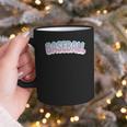 Baseball Bubble Letter Graphic Print Coffee Mug Baseball Bubble Letter Graphic Print Coffee Mug