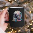 Baseball Catcher Mask Ice Cream Dripping Baseball Boys Graphic Print Coffee Mug