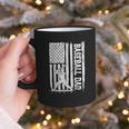 Baseball Dad American Flag Papa Daddy Happy Father's Day Graphic Print Coffee Mug Baseball Dad American Flag Papa Daddy Happy Father's Day Graphic Print Coffee Mug