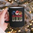 Baseball Dad Camo Father's Day Baseball Stuff Men Graphic Print Coffee Mug