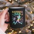 Baseball Dad Cool Fathers Day Coach Player Daddy Papa Men Graphic Print Coffee Mug