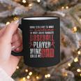 Baseball Dad Cute Love Sports Pitcher Catcher Baseball Graphic Print Coffee Mug Baseball Dad Cute Love Sports Pitcher Catcher Baseball Graphic Print Coffee Mug
