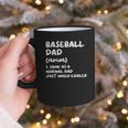 Baseball Dad Definition Graphic Print Coffee Mug Baseball Dad Definition Graphic Print Coffee Mug