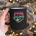 Baseball Dad Drip Home Plate Dripping Ice Cream Graphic Print Coffee Mug