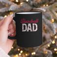 Baseball Dad For Father's Day Dad Daddy Baseball Lover Graphic Print Coffee Mug
