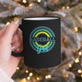 Baseball Dad With Modern Baseball Circles Graphic Print Coffee Mug Baseball Dad With Modern Baseball Circles Graphic Print Coffee Mug