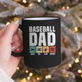 Baseball Dad Proud Little Slugger Father Humor Graphic Print Coffee Mug