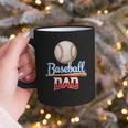 Baseball Dad Quote Father's Day Sports Graphic Print Coffee Mug Baseball Dad Quote Father's Day Sports Graphic Print Coffee Mug