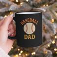 Baseball Dad Retro Vintage Father's Day Graphic Print Coffee Mug