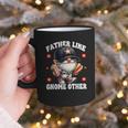 Baseball Dad Saying Hot Dog Gnome Pun For Fathers Day Graphic Print Coffee Mug