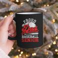 Baseball Dad Shirt Proud Dad Of A Baseball 2025 Senior Graphic Print Coffee Mug