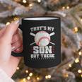 Baseball Dad Softball Game Son Out There Fathersday Baseball Graphic Print Coffee Mug Baseball Dad Softball Game Son Out There Fathersday Baseball Graphic Print Coffee Mug