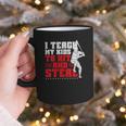 Baseball Dad Teach Kids Hit And Steal Softball Game Graphic Print Coffee Mug Baseball Dad Teach Kids Hit And Steal Softball Game Graphic Print Coffee Mug