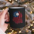 Baseball Dad USA American Flag 4th Of July Graphic Print Coffee Mug Baseball Dad USA American Flag 4th Of July Graphic Print Coffee Mug