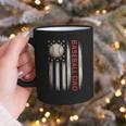Baseball DAD USA American Flag Fathers Day 4th Of July Graphic Print Coffee Mug Baseball DAD USA American Flag Fathers Day 4th Of July Graphic Print Coffee Mug