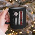 Baseball Dad USA American Flag Men Daddy Fathers Day Graphic Print Coffee Mug Baseball Dad USA American Flag Men Daddy Fathers Day Graphic Print Coffee Mug