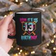 Baseball Drip Bruh It's My 13th Birthday Boy Ice Cream Drip Graphic Print Coffee Mug Baseball Drip Bruh It's My 13th Birthday Boy Ice Cream Drip Graphic Print Coffee Mug