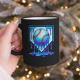 Baseball Drip Ice Cream Blue Glow Melt Ball Graphic Graphic Print Coffee Mug Baseball Drip Ice Cream Blue Glow Melt Ball Graphic Graphic Print Coffee Mug