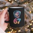 Baseball Drip Number 67 Player 67th Birthday Ice Cream 67 Graphic Print Coffee Mug
