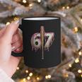 Baseball Drip Number 67 Sports Player Six Seven Meme Fan Graphic Print Coffee Mug Baseball Drip Number 67 Sports Player Six Seven Meme Fan Graphic Print Coffee Mug