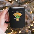 Baseball Father's Day Joke Vintage Baseball Dad Graphic Print Coffee Mug