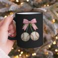 Baseball Girls Women Coquette Pink Bow Baseball Graphic Print Coffee Mug Baseball Girls Women Coquette Pink Bow Baseball Graphic Print Coffee Mug