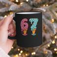 Baseball Ice Cream Drip 6 7 Kids 67 Birthday Graphic Print Coffee Mug Baseball Ice Cream Drip 6 7 Kids 67 Birthday Graphic Print Coffee Mug