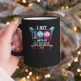 Baseball Ice Cream Drip I Hit 100 Days Of School Boys Kids Graphic Print Coffee Mug