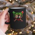 Baseball Ice Cream Drip Number 67 Player 6 7 Christmas Pjs Graphic Print Coffee Mug Baseball Ice Cream Drip Number 67 Player 6 7 Christmas Pjs Graphic Print Coffee Mug
