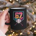 Baseball Ice Cream Drip Number 67 Player 67th Birthday Men Graphic Print Coffee Mug Baseball Ice Cream Drip Number 67 Player 67th Birthday Men Graphic Print Coffee Mug
