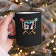 Baseball Ice Cream Drip Number 67 Player Six Seven Meme 6 7 Graphic Print Coffee Mug Baseball Ice Cream Drip Number 67 Player Six Seven Meme 6 7 Graphic Print Coffee Mug