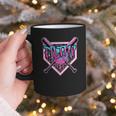Baseball Ice Cream Drip Pitcher Filthy Graphic Print Coffee Mug