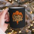 Baseball Lifestyle Home Plate Orange Ice Cream Drip Men Boys Graphic Print Coffee Mug