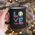 Baseball Love Drip Ice Cream Colorful Baseball Graphic Print Coffee Mug