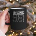 Baseball Mom Alphabet Mommy Mother's Day Motivational Saying Graphic Print Coffee Mug Baseball Mom Alphabet Mommy Mother's Day Motivational Saying Graphic Print Coffee Mug