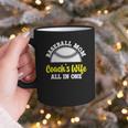 Baseball Mom Coach's Wife All In One Sports Player Coach Graphic Print Coffee Mug Baseball Mom Coach's Wife All In One Sports Player Coach Graphic Print Coffee Mug