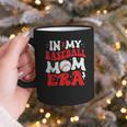 In My Baseball Mom Era Cute Groovy Baseball Graphic Print Coffee Mug In My Baseball Mom Era Cute Groovy Baseball Graphic Print Coffee Mug
