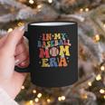 In My Baseball Mom Era Cute Mommy Groovy Graphic Print Coffee Mug