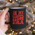 In My Baseball Mom Era Red Graphic Print Coffee Mug In My Baseball Mom Era Red Graphic Print Coffee Mug