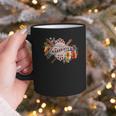 Baseball Mom With Garden Flowers Graphic Print Coffee Mug Baseball Mom With Garden Flowers Graphic Print Coffee Mug